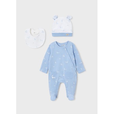 Set tutina Cappello e bavetta Tutina