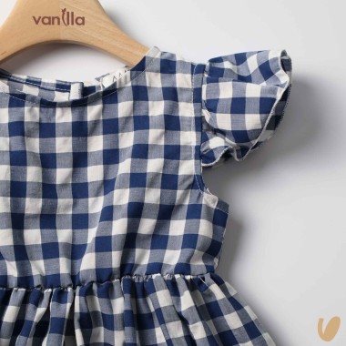 Abito Vichy cut out Abito e Tuta