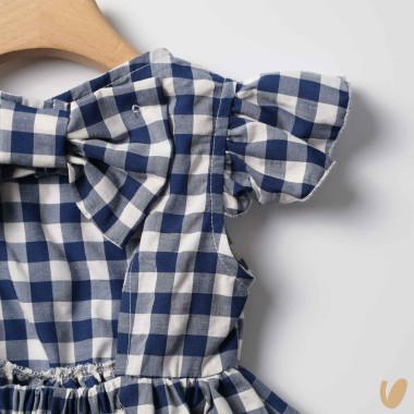 Abito Vichy cut out Abito e Tuta