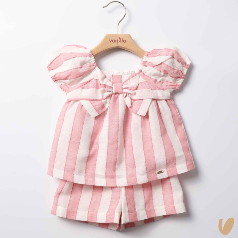 Completo blusa e short righe Tutti i prodotti