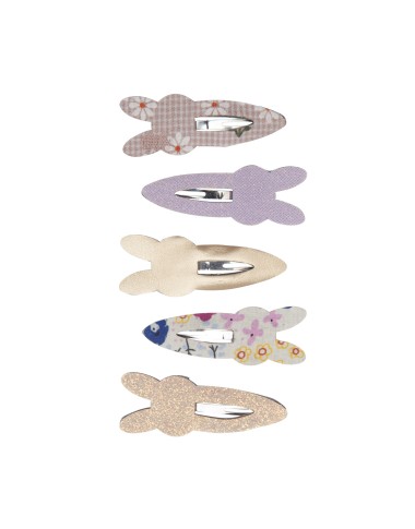 Set 4 mollette coniglietti Mollette e Fermagli