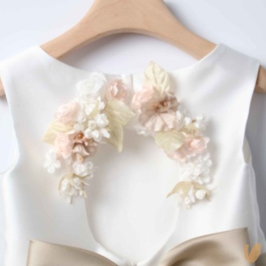 Abito cerimonia baciapiega Damina