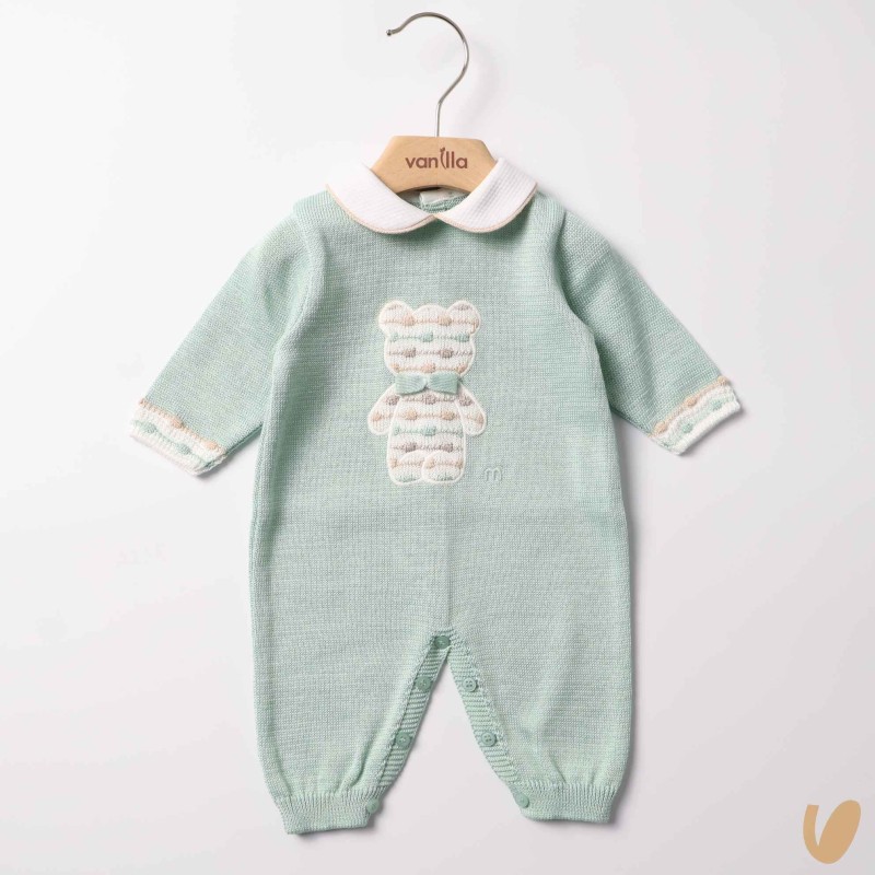 Tutina in filo orsetto Set Nascita e Uscita Clinica