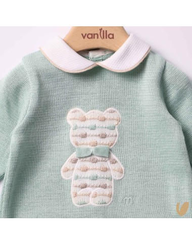 Tutina in filo orsetto Set Nascita e Uscita Clinica