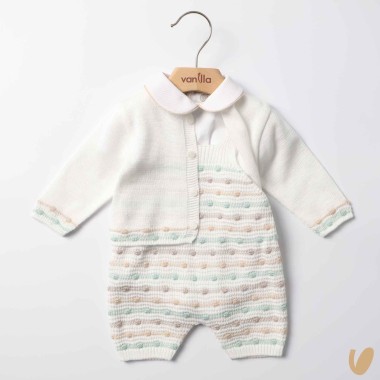 Completo in filo nodini Completo e Pagliaccetto