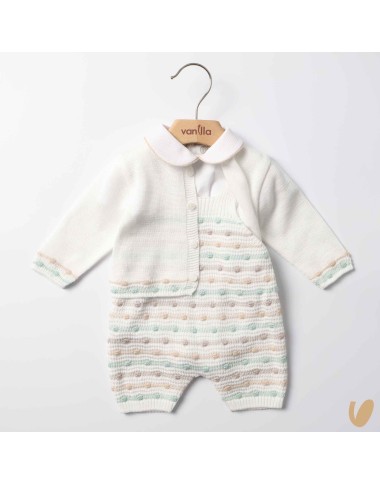 Completo in filo nodini Completo e Pagliaccetto