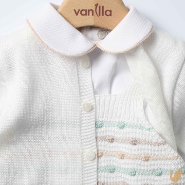 Completo in filo nodini Completo e Pagliaccetto