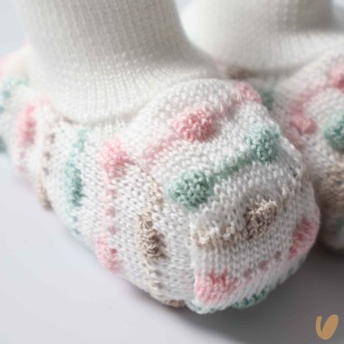 Babbucce in filo nodini Cappello e Babbucce