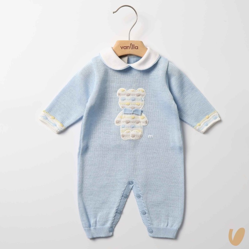 Tutina in filo orsetto Set Nascita e Uscita Clinica