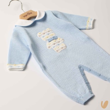 Tutina in filo orsetto Set Nascita e Uscita Clinica