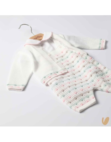 Completo in filo nodini Completo e Pagliaccetto