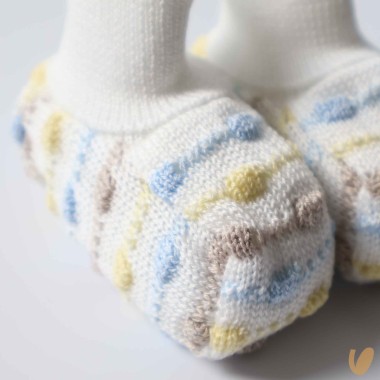 Babbucce in filo nodini Cappello e Babbucce