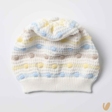 Cappello in filo nodini Cappello e Babbucce