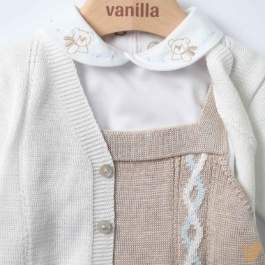 Completo in filo di cotone Completo e Pagliaccetto