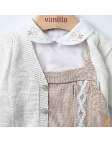 Completo in filo di cotone Completo e Pagliaccetto