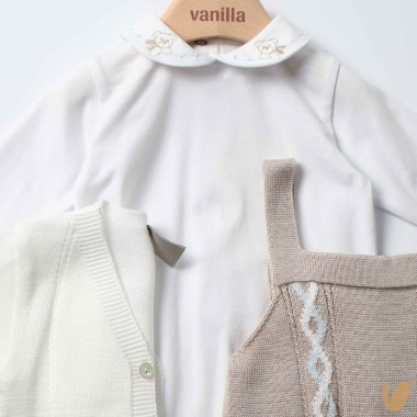 Completo in filo di cotone Completo e Pagliaccetto