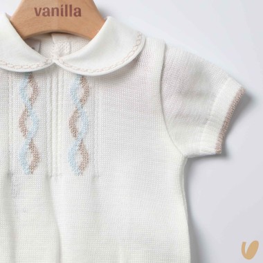 Completo in filo di cotone Completo e Pagliaccetto