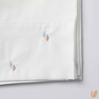 Set lenzuola rombi Coperta e Lenzuola