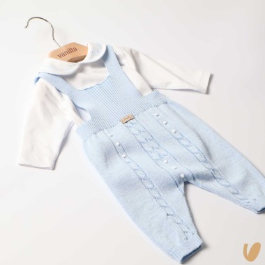 Completo in cotone amore Tutina