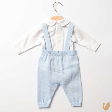 Completo in cotone amore Tutina