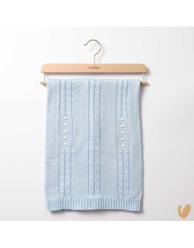 Braided cotton blanket