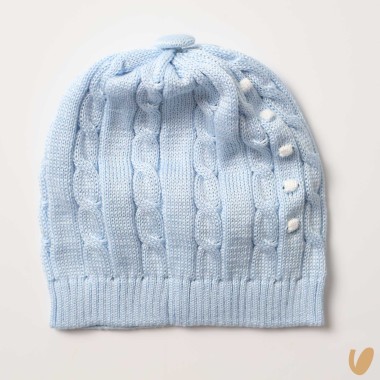 Cappello in filo trecce Cappello e Babbucce