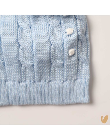 Cappello in filo trecce Cappello e Babbucce