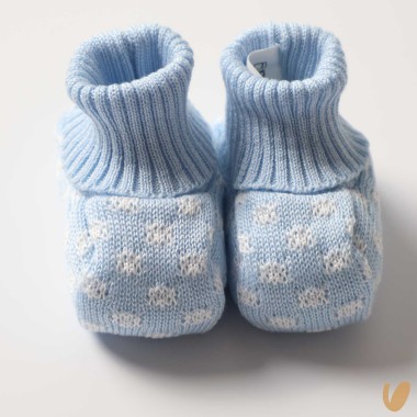 Babbucce in filo di cotone Cappello e Babbucce