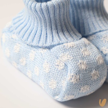 Babbucce in filo di cotone Cappello e Babbucce