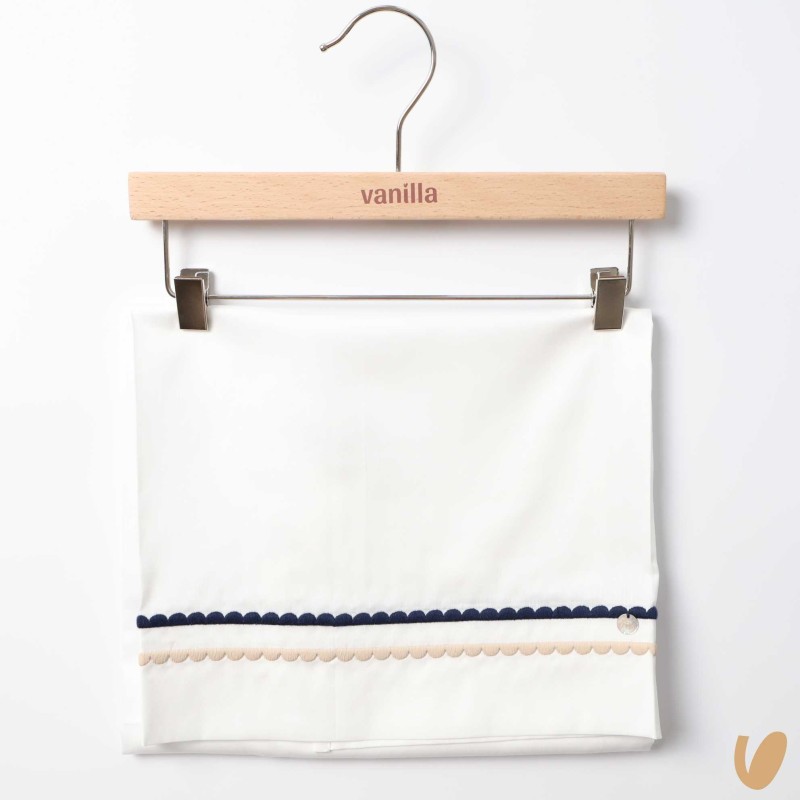 Set lenzuola con ricami Coperta e Lenzuola