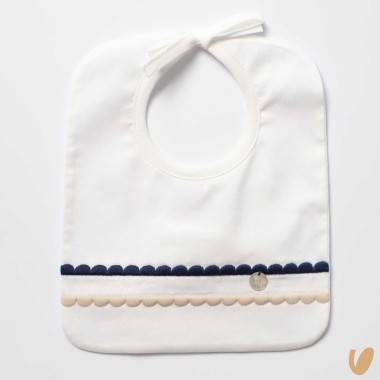 Bavetta con ricami Mussole e Bavette