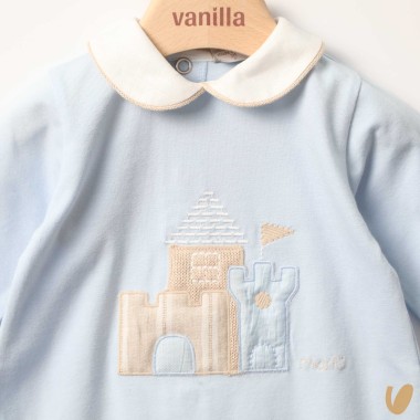 Tutina e cappello castello in jersey Tutina