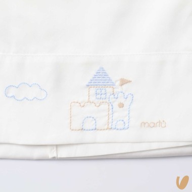 Set lenzuola con castello Coperta e Lenzuola