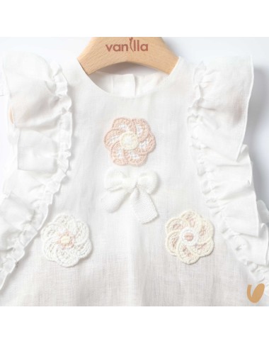 Complete linen and crochet