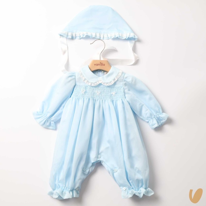 Pagliaccetto elegante con cuffia Completo e Pagliaccetto