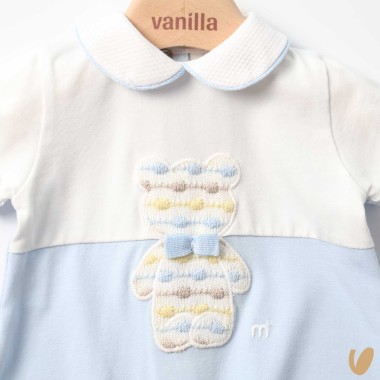 Pagliaccetto in cotone orsetto Completo e Pagliaccetto