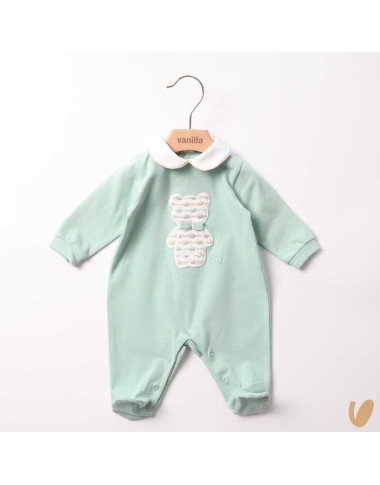 Tutina in cotone orsetto Tutina