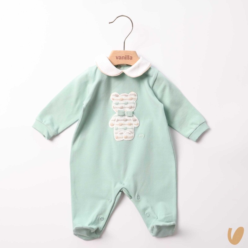 Tutina in cotone orsetto Tutina