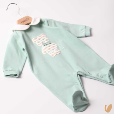 Tutina in cotone orsetto Tutina