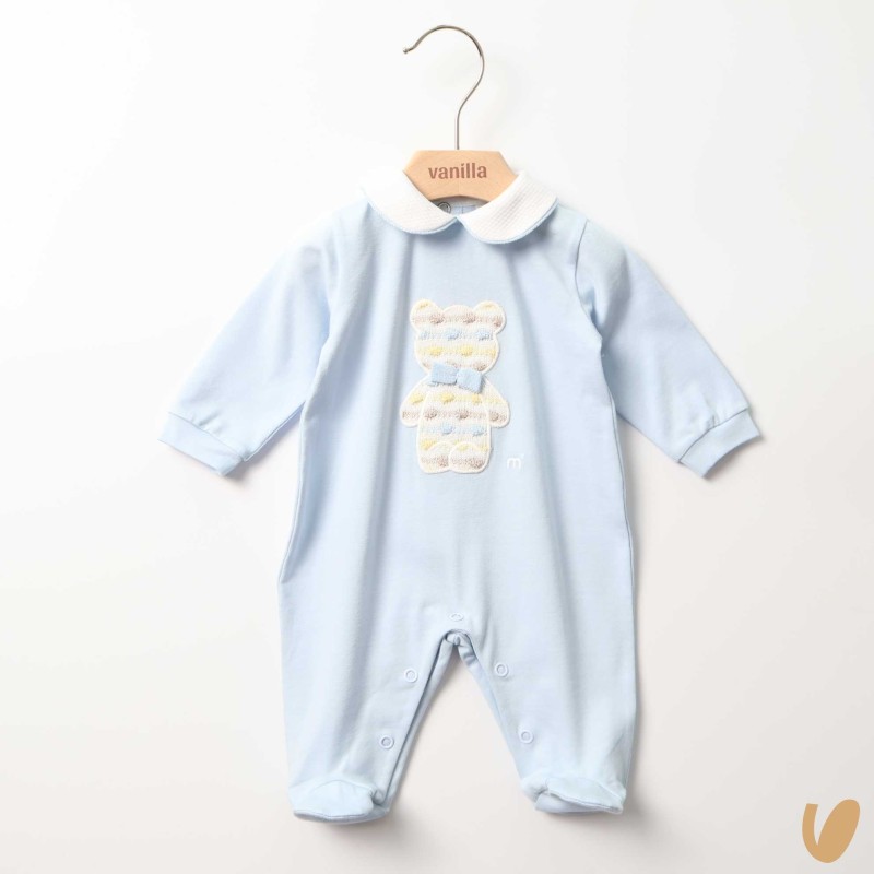 Tutina in cotone orsetto Tutina