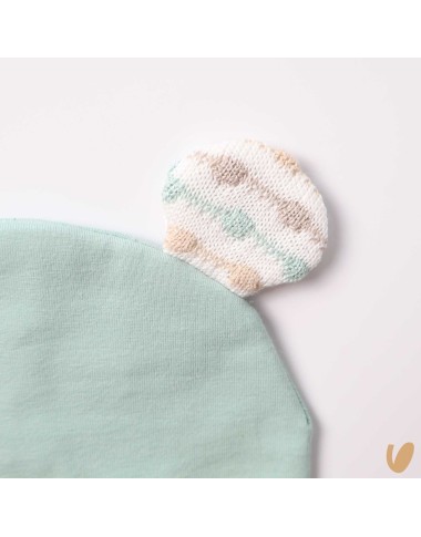 Cappello in jersey orecchie Cappello e Babbucce