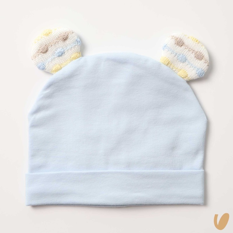 Cappello in jersey orecchie Cappello e Babbucce