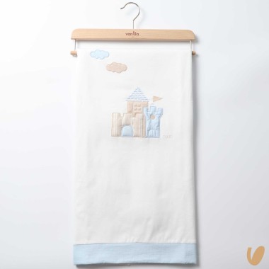 Coperta castello in jersey di cotone Coperta e Lenzuola