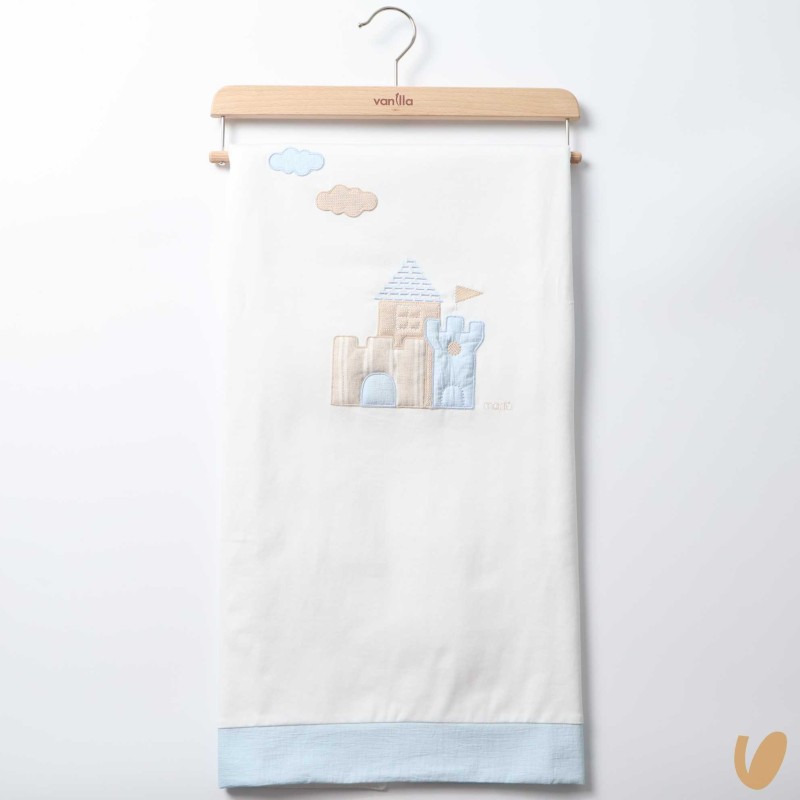 Coperta castello in jersey di cotone Coperta e Lenzuola