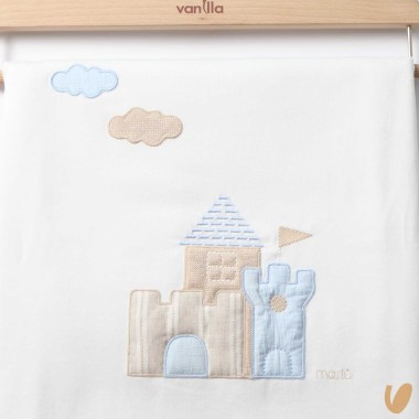 Coperta castello in jersey di cotone Coperta e Lenzuola