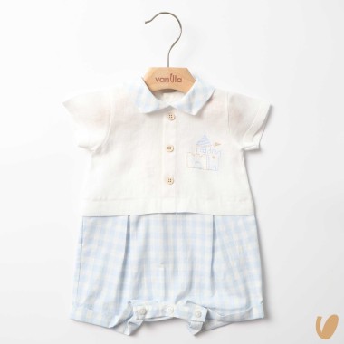 Pagliaccetto castello lino Completo e Pagliaccetto