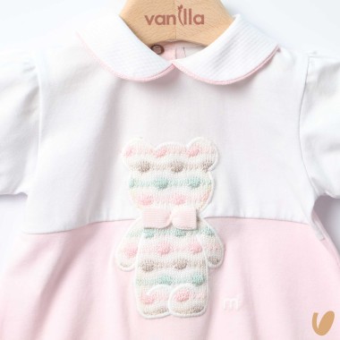 Pagliaccetto in cotone orsetto Completo e Pagliaccetto