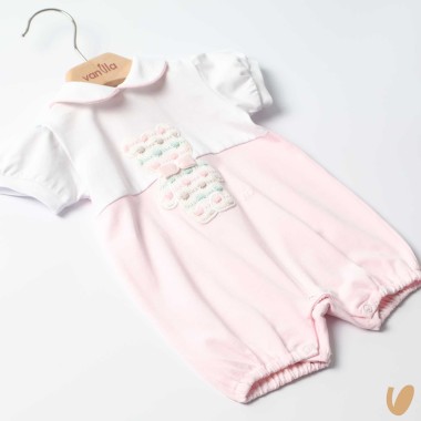 Pagliaccetto in cotone orsetto Completo e Pagliaccetto