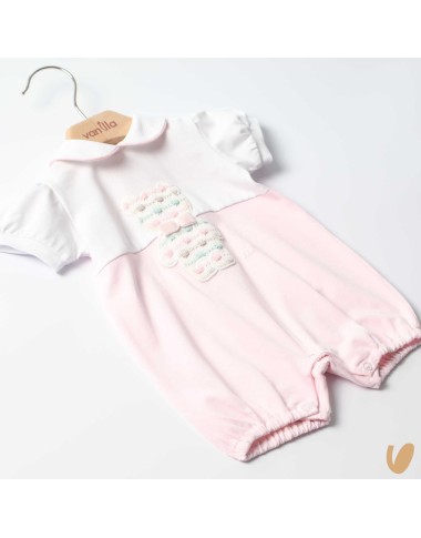 Pagliaccetto in cotone orsetto Completo e Pagliaccetto