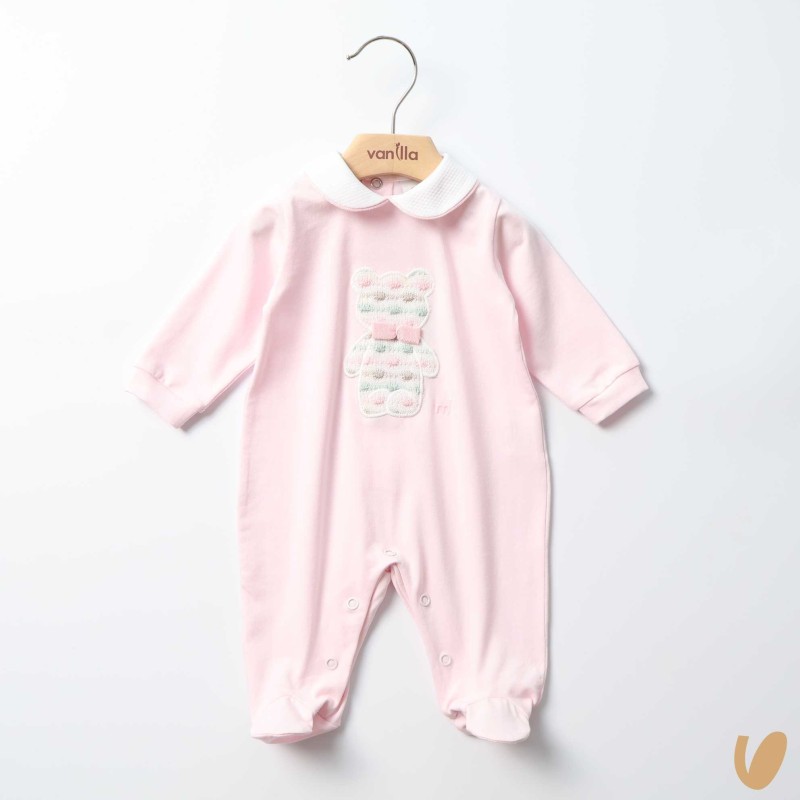 Tutina in cotone orsetto Tutina